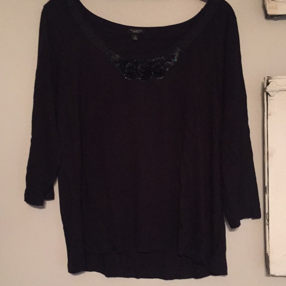 Talbots cute 3/4 length sleeve - Picture 1 of 3